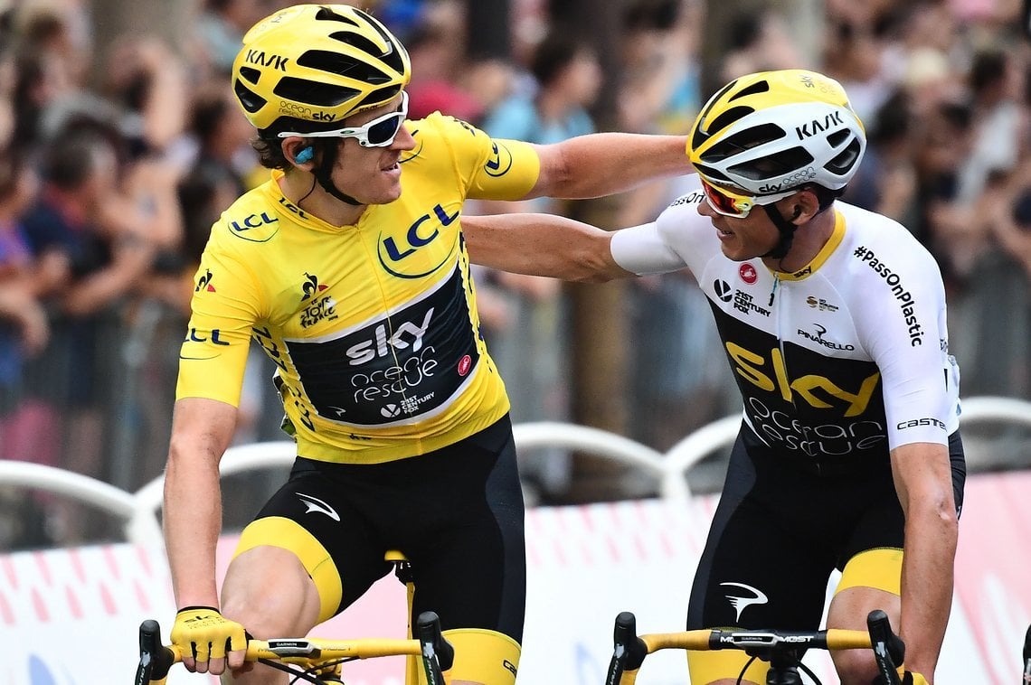 Froome gratuliert Thomas