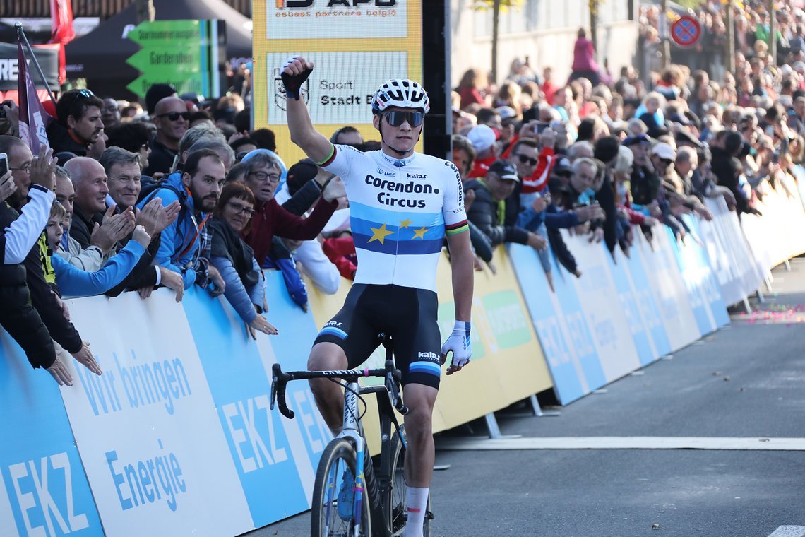 Mathieu van der Poel triumphiert verhalten