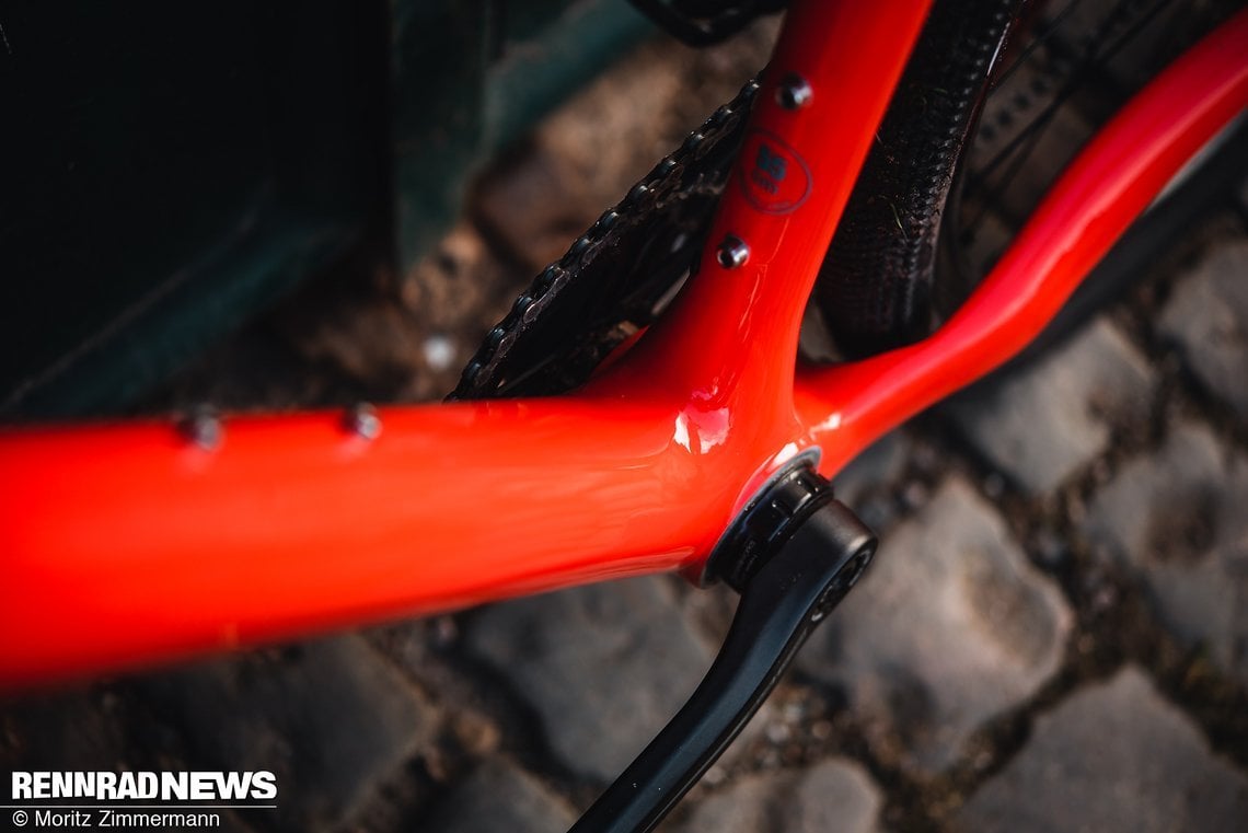 Bikepacker müssen mit 2 Flaschenhalter-Ösenpaaren Vorlieb nehmen