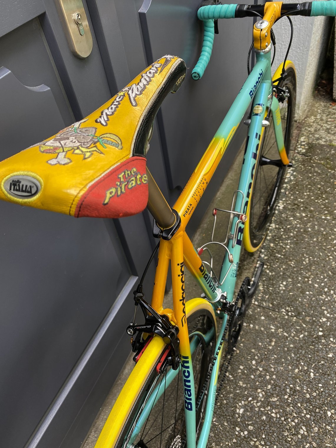 Das Mega Pro XL Modell wurde auch von Marco Pantani gefahren