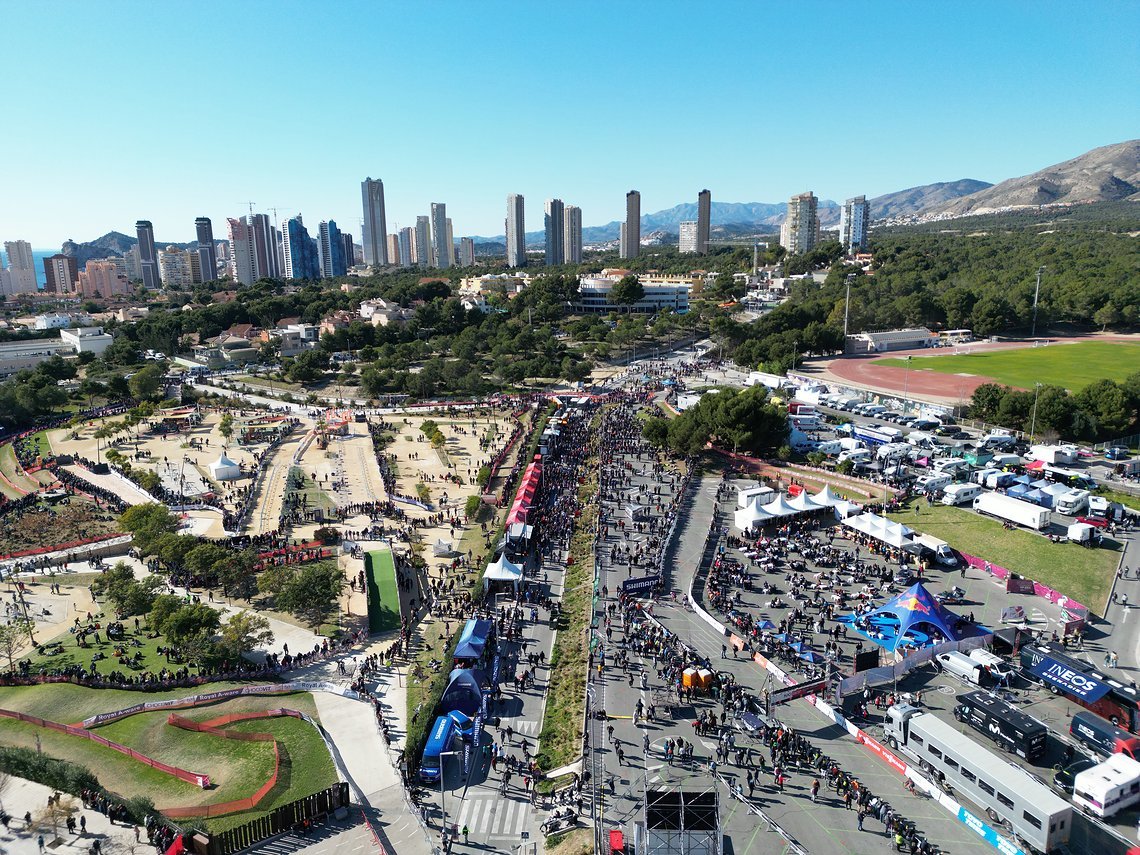 Der CX Weltcup gastierte in Benidorm nahezu mitten in der Stadt.