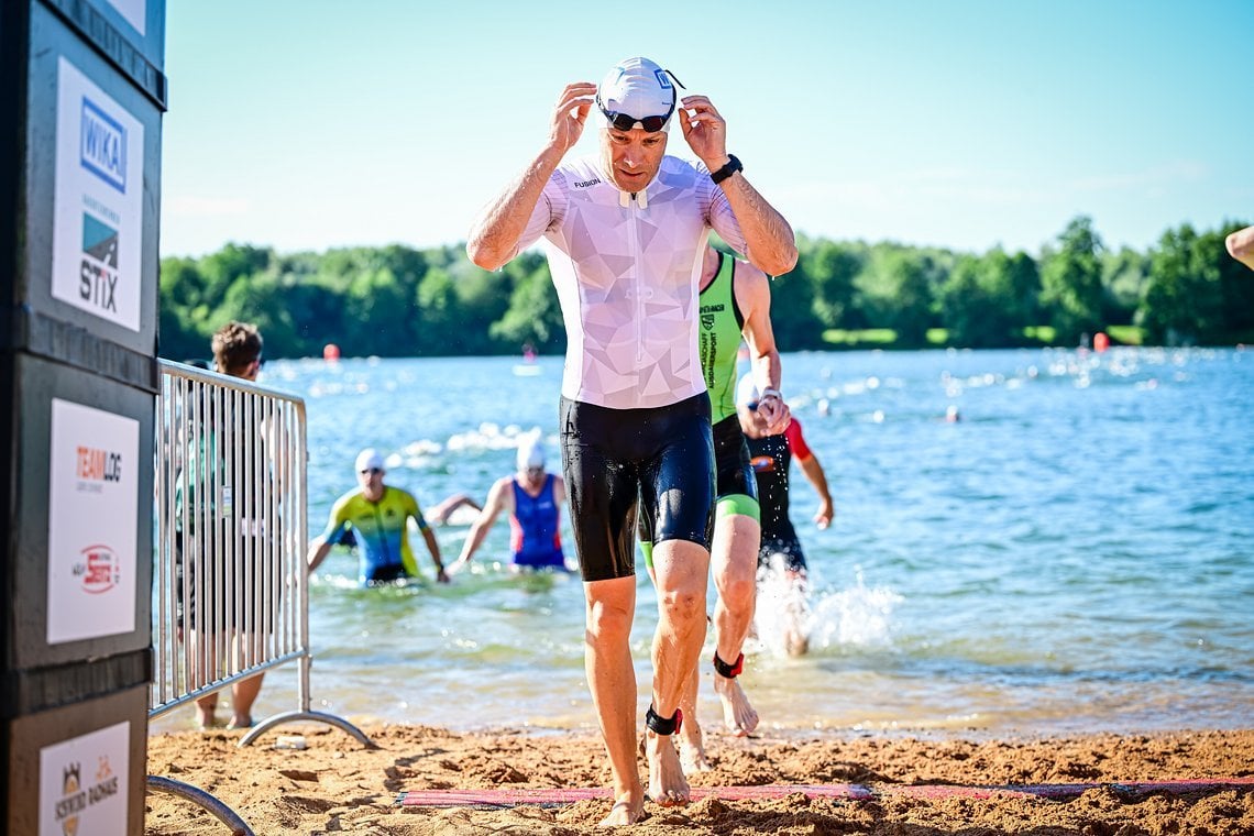 Das Schwimmen wird wohl nie meine Wohlfühl-Disziplin werden, oft geht es hier für mich nur ums Überleben.