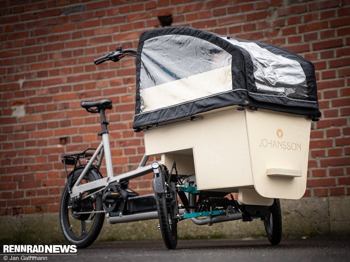 Kinder- und Dinge-Transport auf dem Lastenrad war natürlich ein Schwerpunkt