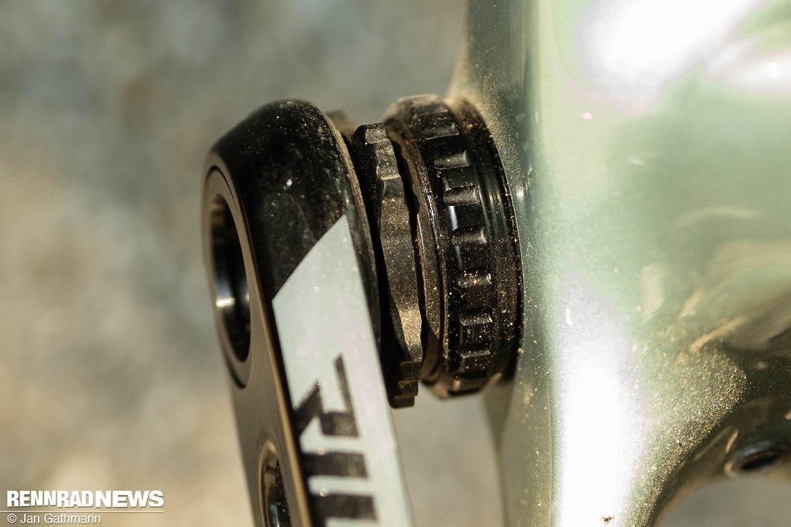 Tretlager in BSA-Bauweise...