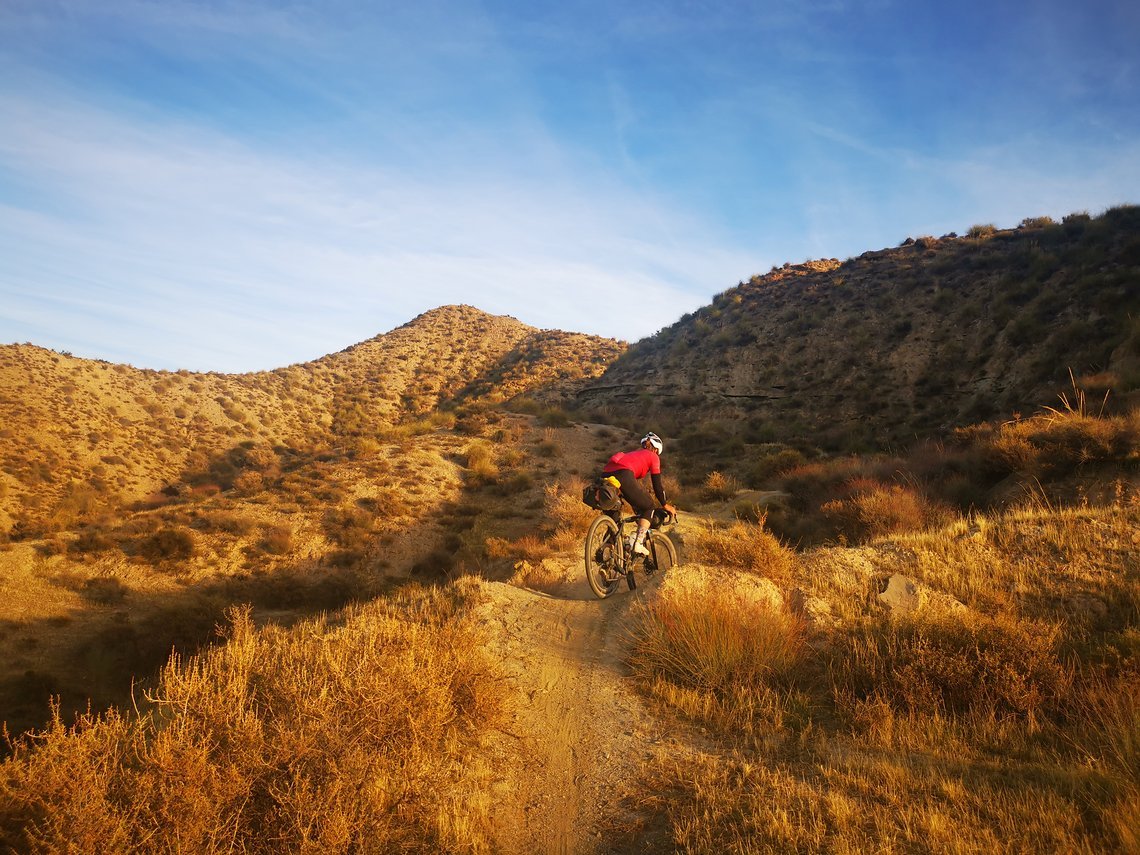 Trails in der Wüste dürfen auch nicht fehlen