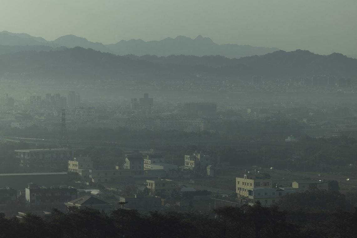 Die Testfahrten führten rund um den Giant Firmensitz Taichung in die Hügel des Umlands