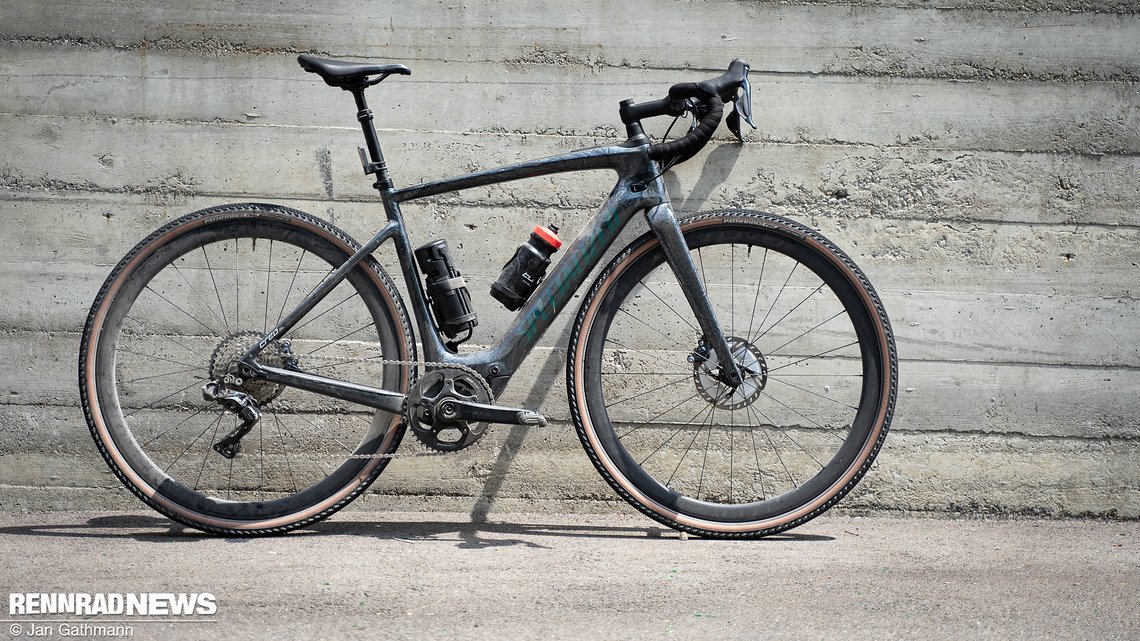 ... und Specialized S-Works Turbo Creo SL Expert Evo Gravelbike Set-up