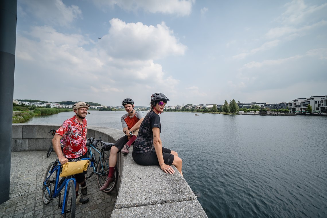 Am Phönixsee ist die Tour fast zu Ende