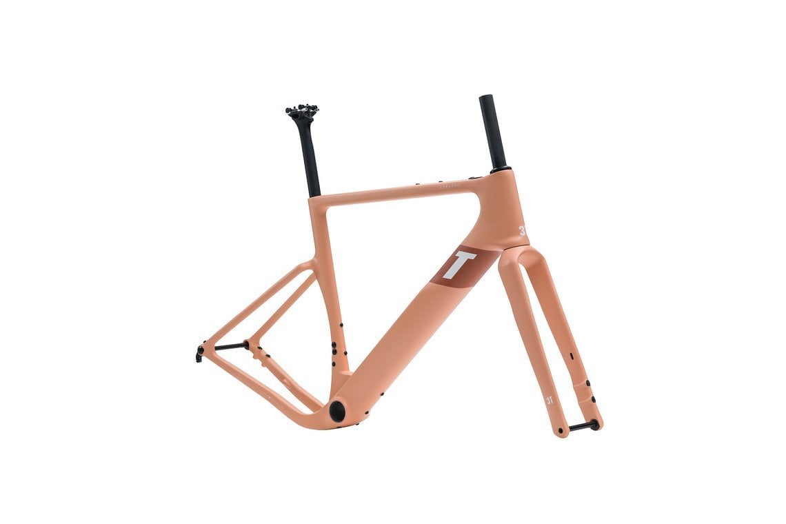 Das 3T Explorer Ultra Rahmenset in der Farbe Copper.