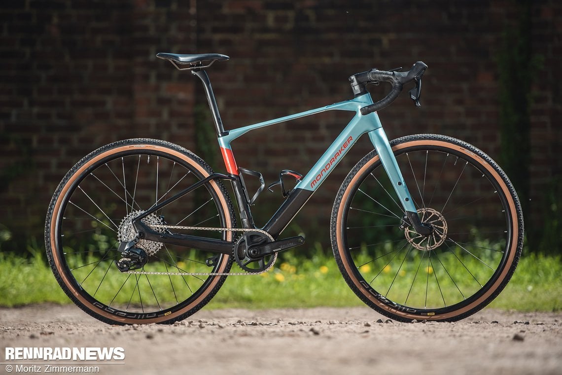 Das Mondraker Dusty RR setzt erkennbar auf Offroad-Spaß