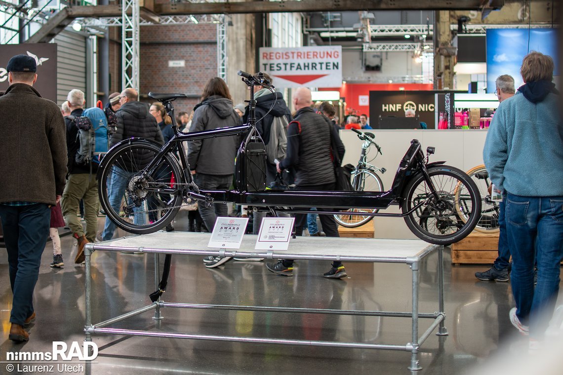 Der Award für das beste Cargobike ging an Larry vs Harry und ihren Dauerbrenner Bullitt in der Modellvariante X.