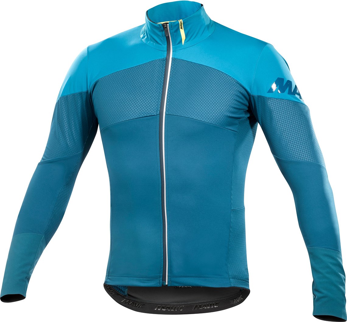 Mavic Cosmic Pro Wind LS Jersey Petrol: