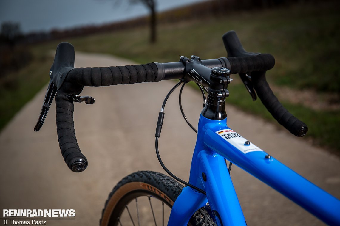 ...,bis hin zur Montagemöglichkeit für eine keine Bikepacking-Tasche am Oberrohr