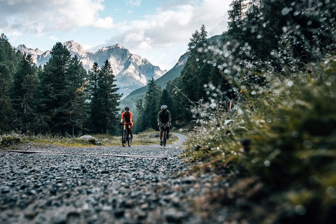 Pure Wildnis nach S-charl in Richtung Alp Astras