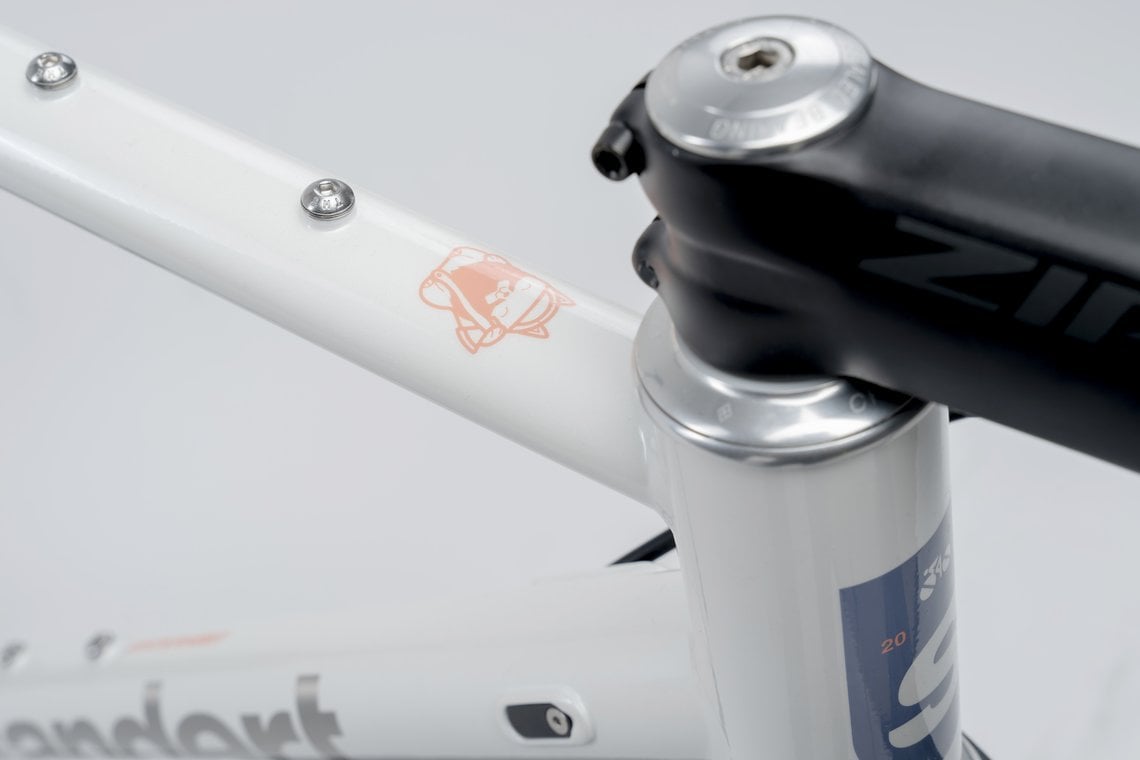 Lenker und Vorbau stammen aus dem Hause Zipp. Lenker und Vorbau stammen aus dem Hause Zipp.