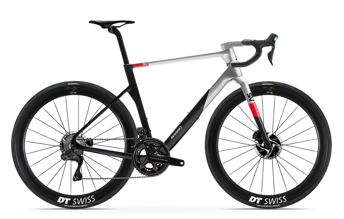 Basso SV Shimano Dura-Ace Di2 mit DT Swiss ARC1100 Laufrädern