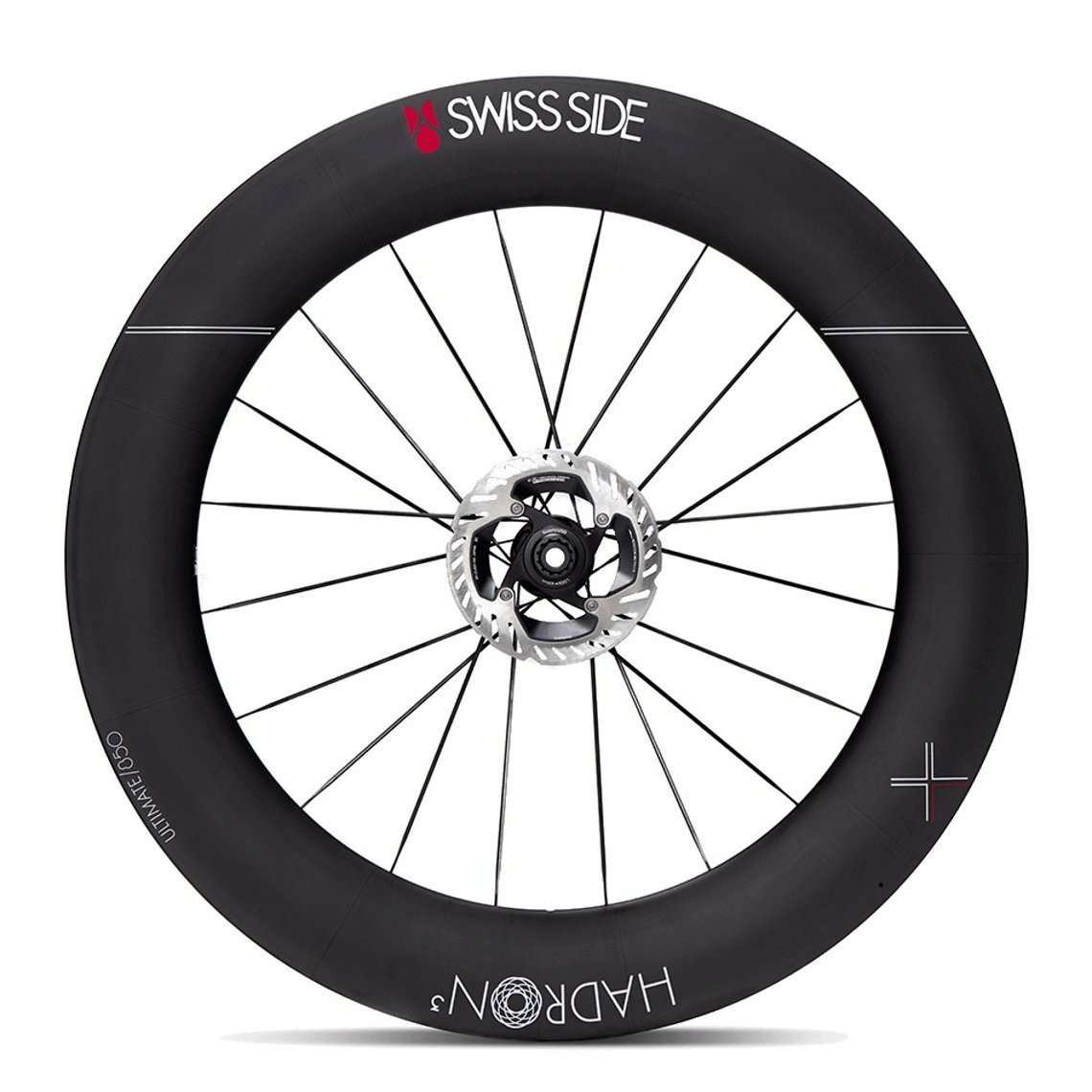 Das Swiss Side HADRON³ Ultimate ist in den Felgenhöhen 550, 680 und 850 mm erhältlich..