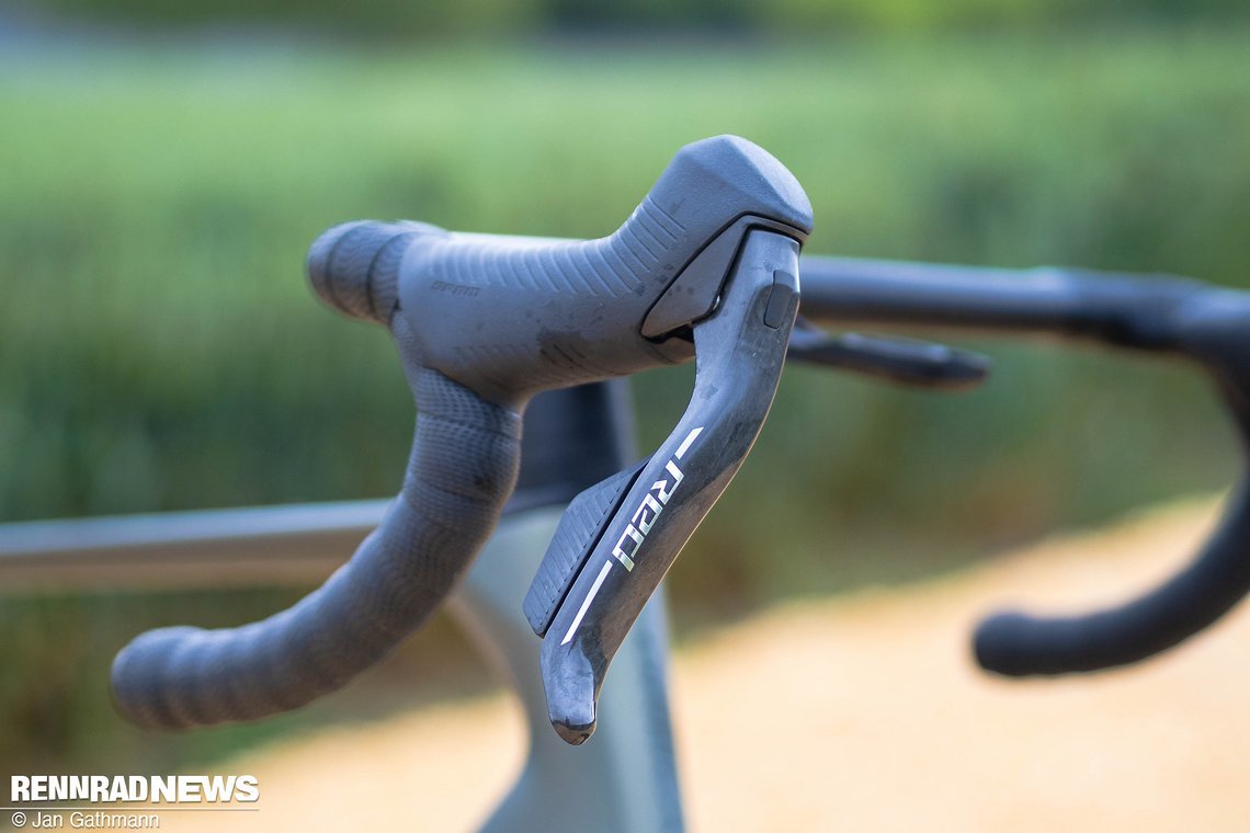 Die SRAM Red XPLR Gruppe liefert top Brems- und Schaltperformance.
