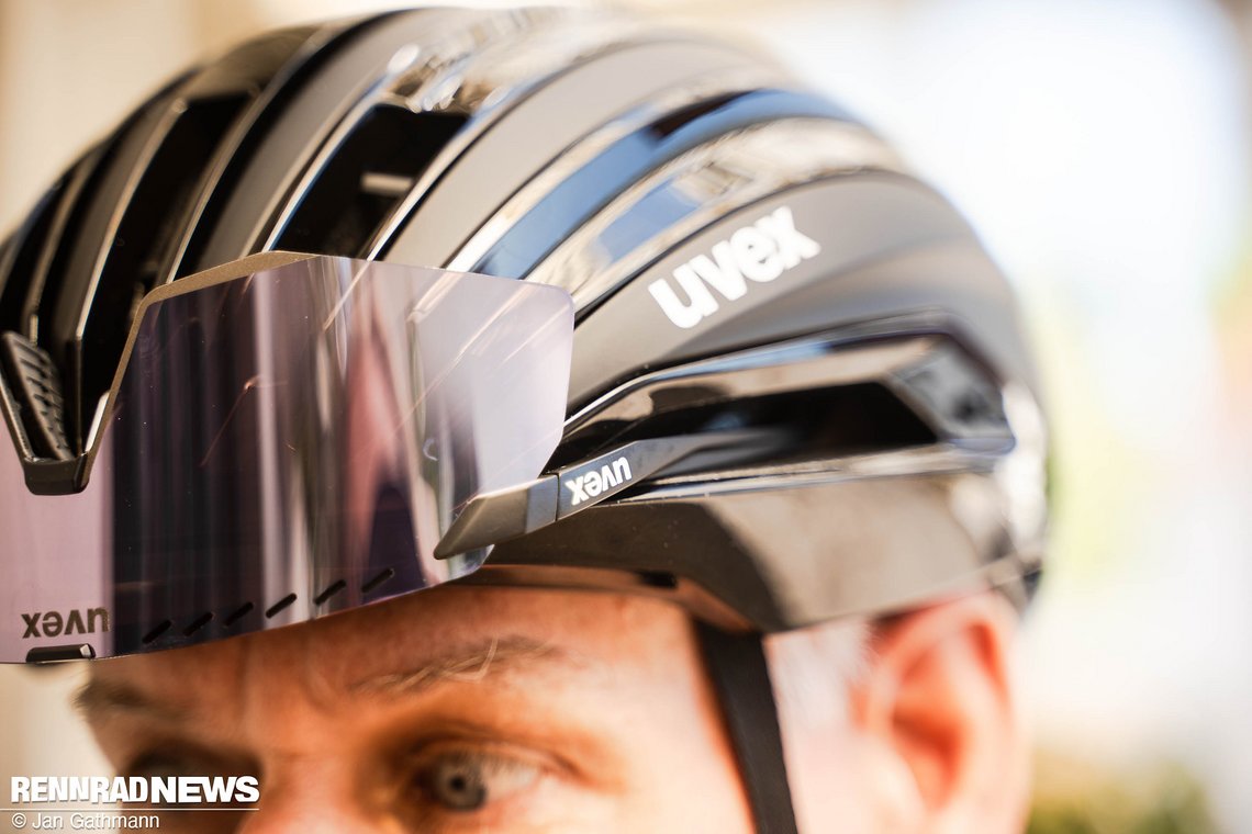 Die Pace Stage CV Brille sitzt perfekt in der Brillengarage…