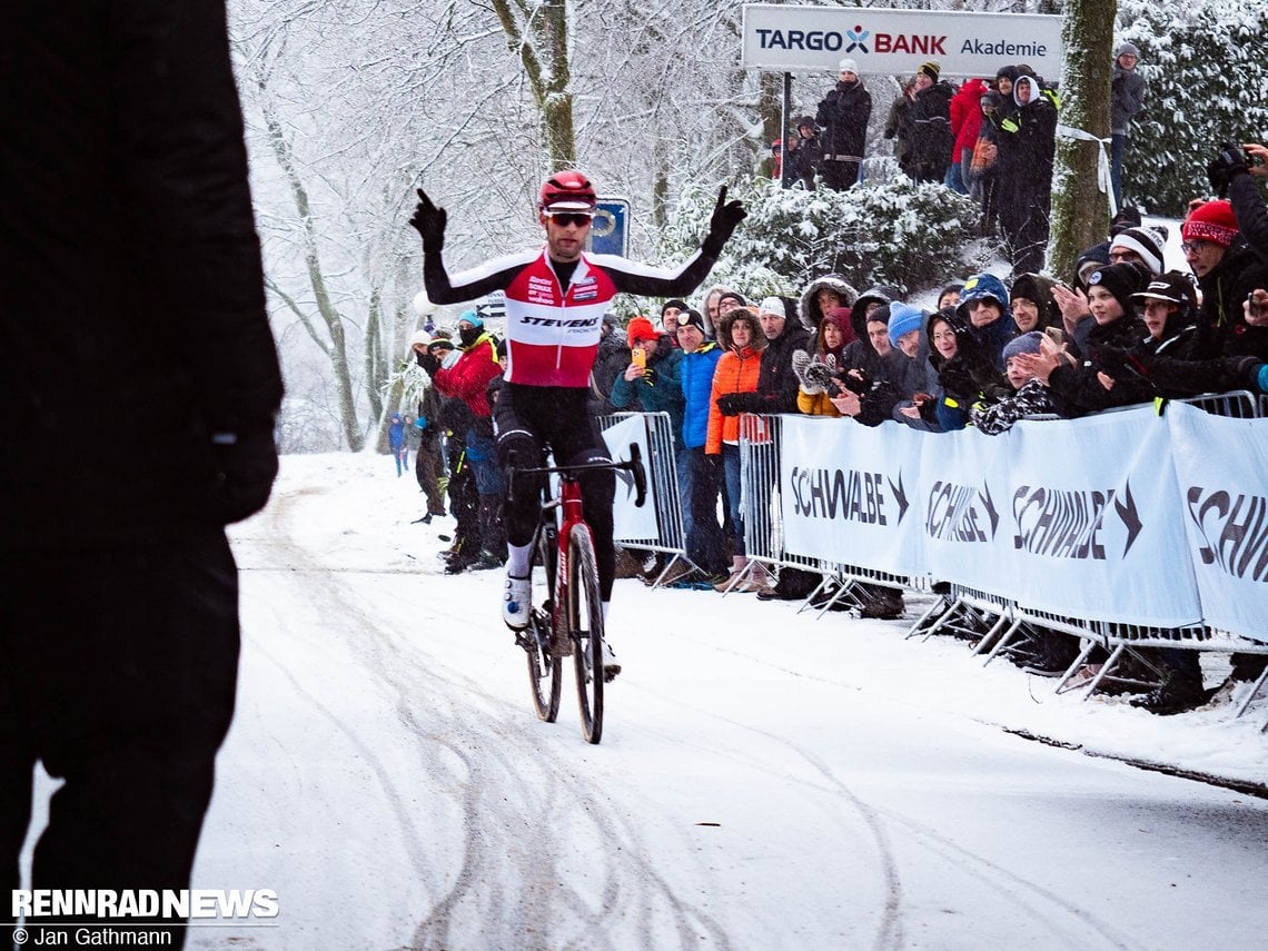 Marcel Meisen wurde zum 8. Mal in der Männer Elite Deutscher Meister im CX-Sport.