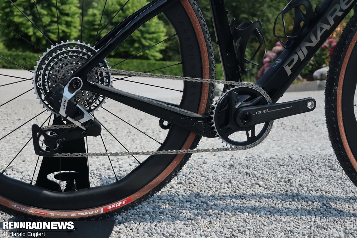 Die SRAM Red XPLR Gruppe passt perfekt zum Dogma GR