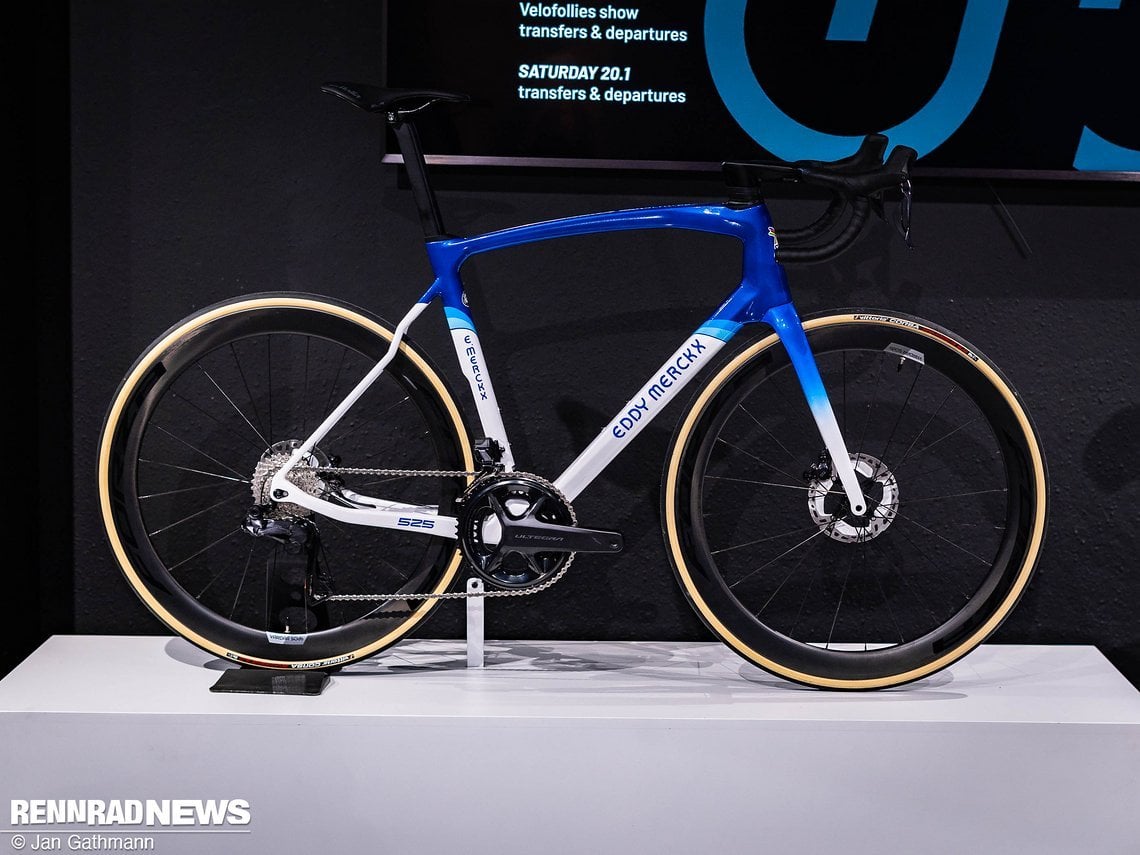 Das 525 ist das Competition-Rennrad von Eddy Merckx