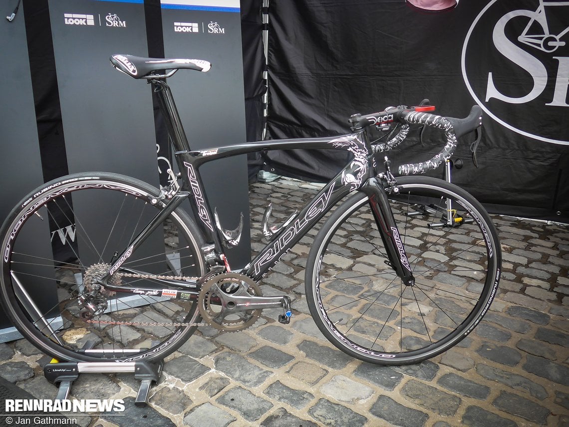 Das Ridley Noah von Greipel am SRM Stand