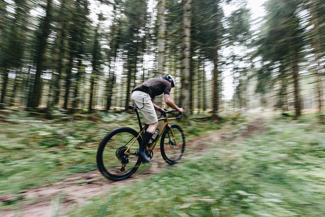 Im Antritt fühlt sich das Diverge STR so direkt an, wie man es vom Gravel Bike gewohnt ist