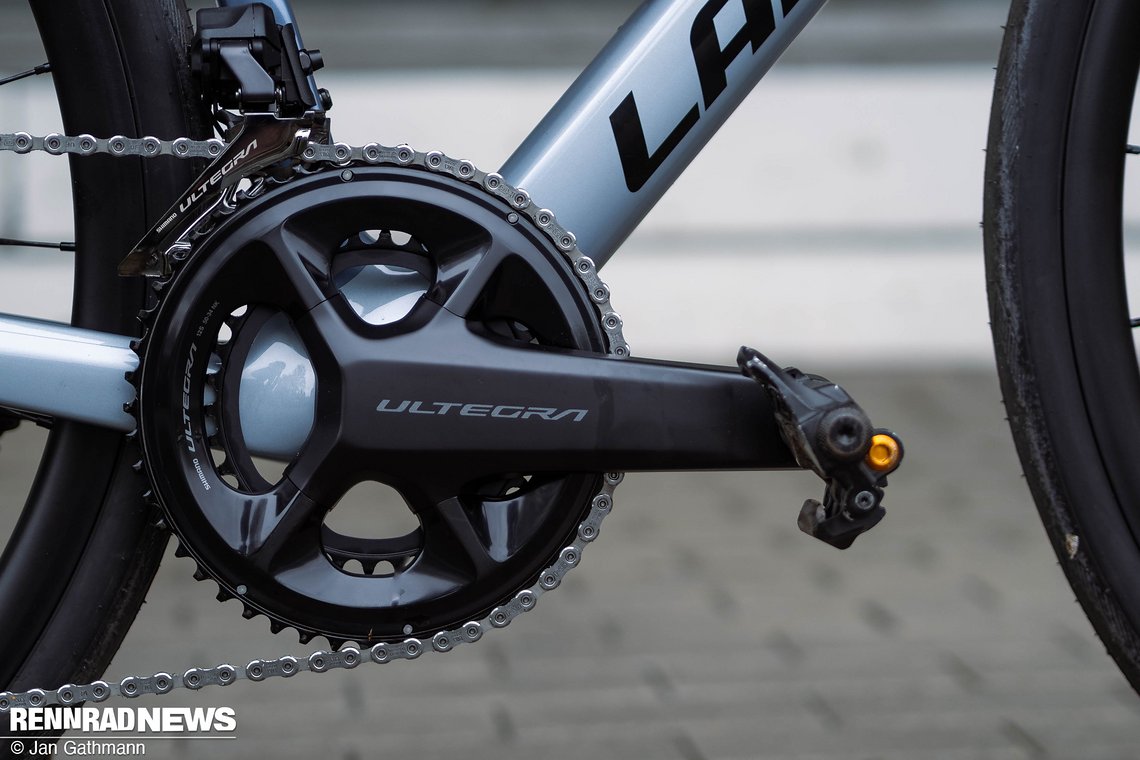 Das Schaltverhalten an der Ultegra-Kurbel ist vorbildlich.