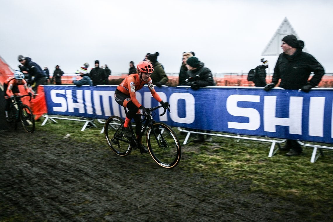 Marianne Vos konnte nicht folgen, sie wurde Dritte