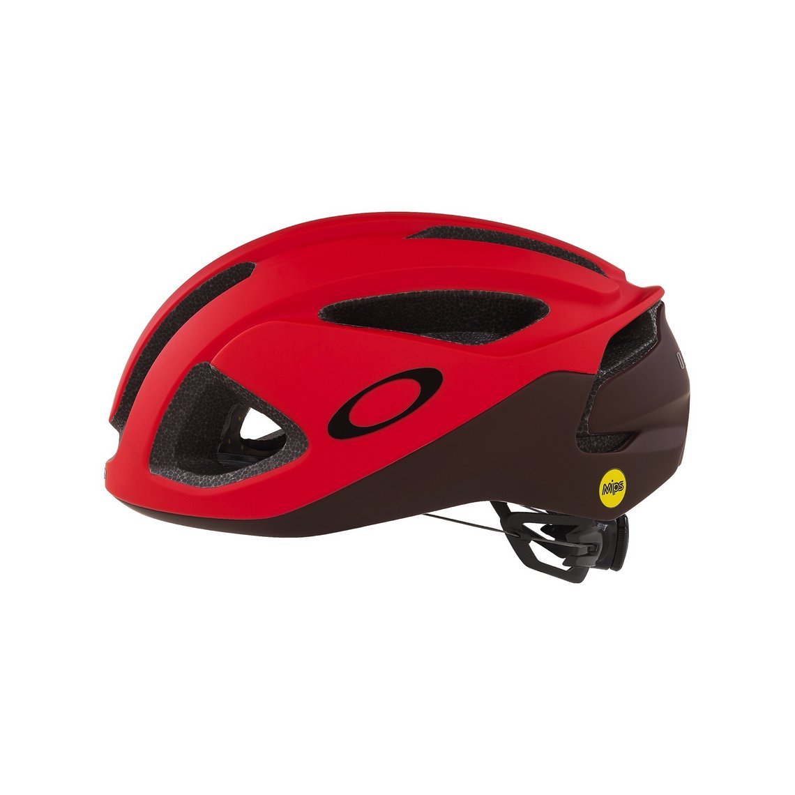 Der Oakley Aro 3 Helm kommt mit MIPS...