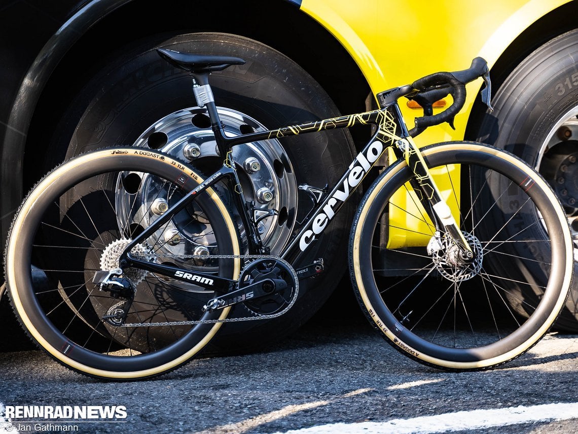 Marianne Vos fuhr das Cervélo Áspero zum Sieg.