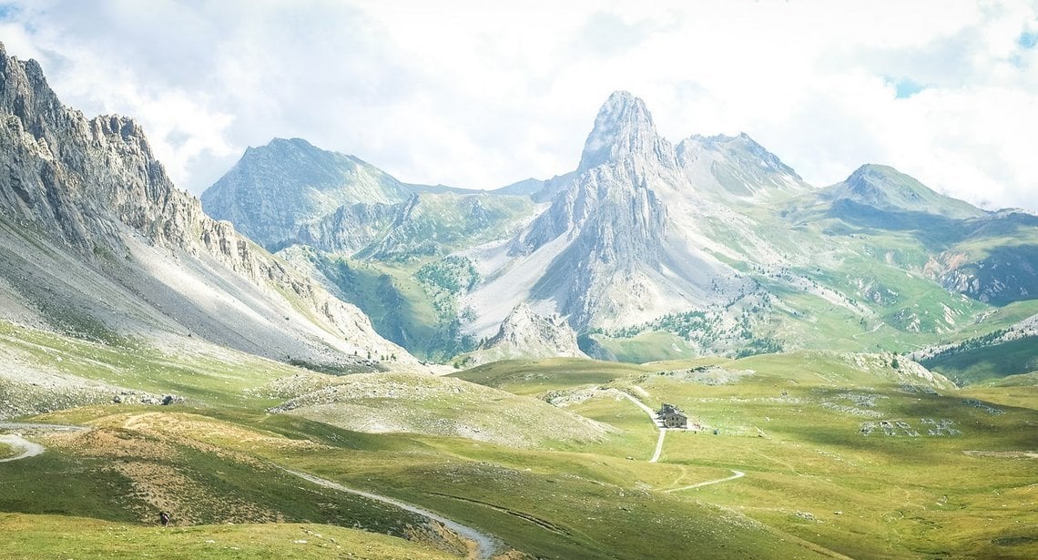 'Little Peru' Colle del Preit - Blick vom Passo Gardetta