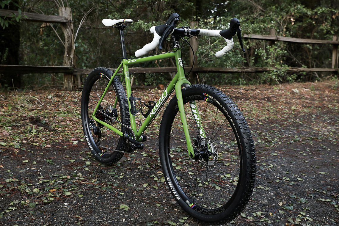 Das neue Ritchey Outback bietet viel Platz für breite Reifen