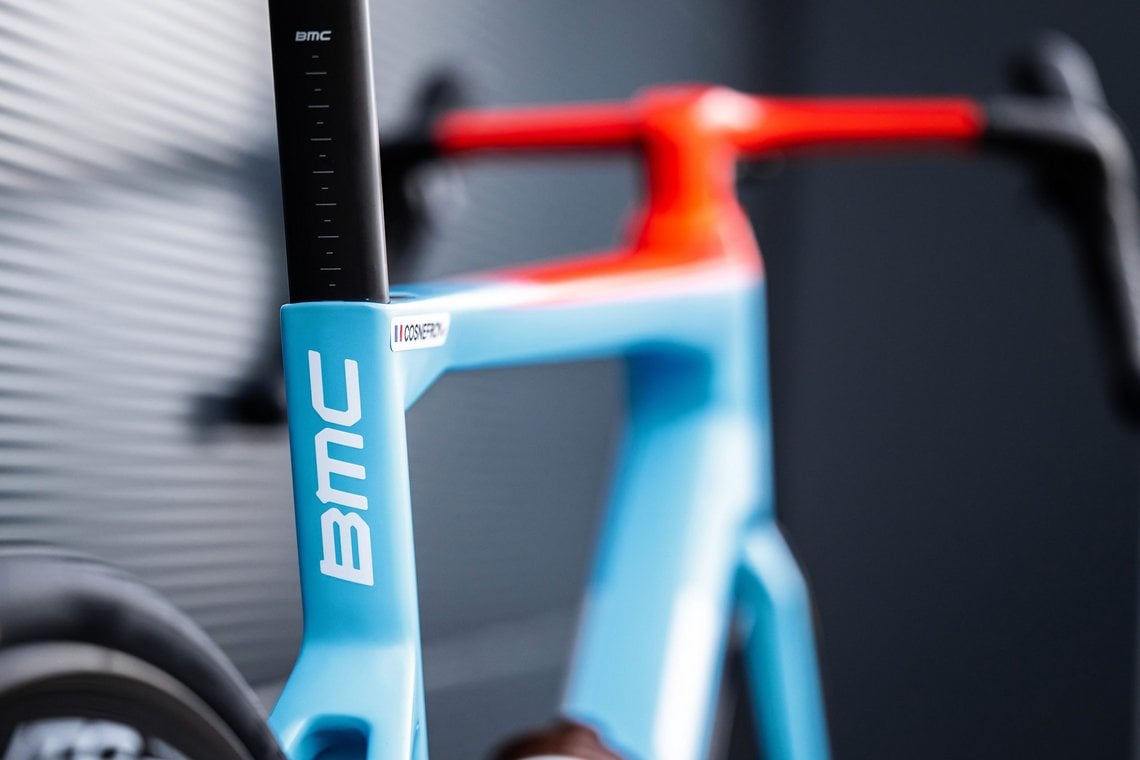 Der Rahmen des BMC Teammachine ist ausgereift und bewährt