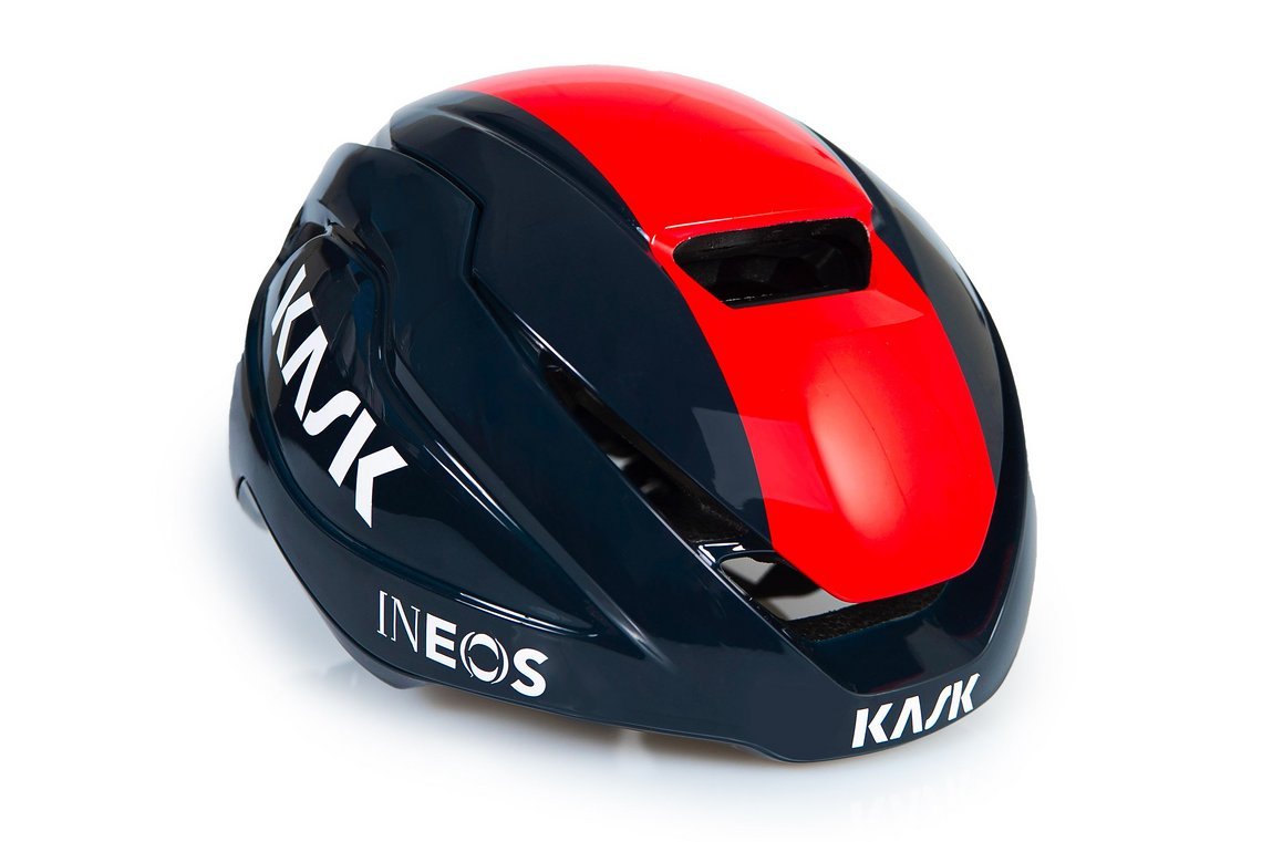 Der neue Kask Wasabi im Teamdesign.