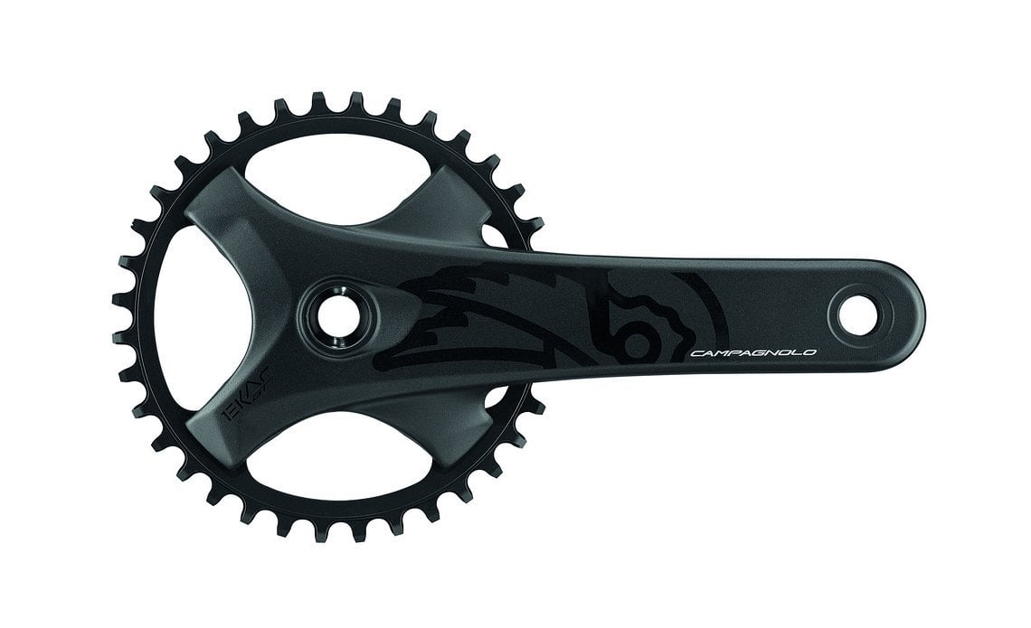 Neue Campagnolo Ekar GT Aluminium-Kurbel