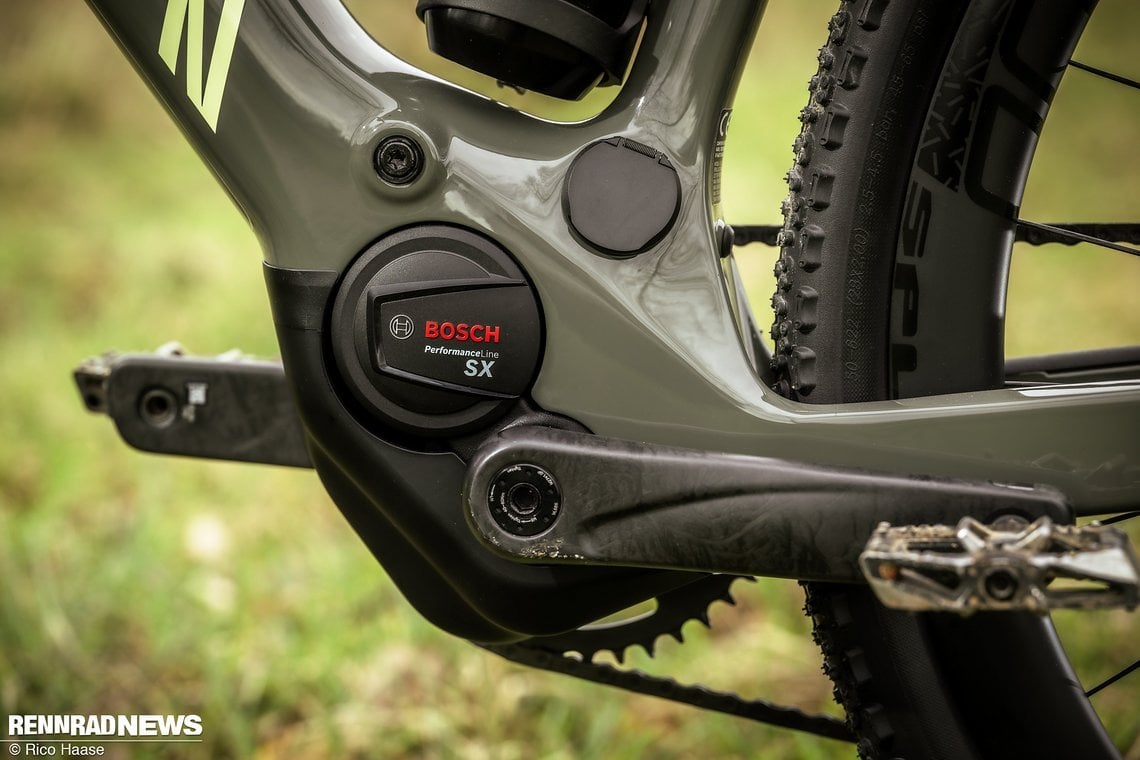 Der Bosch SX hat mit 55 Nm ein für den E-Gravel Bike-Bereich hohes maximales Drehmoment.