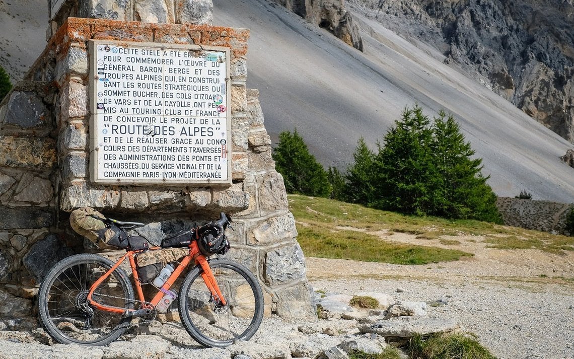 Ein Stück auf der Route des Alpes