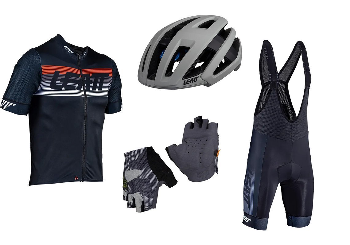 Das Leatt MTB Endurance Set macht beim Rennradfahren eine gute Figur – und ist zusammen 540 € wert.