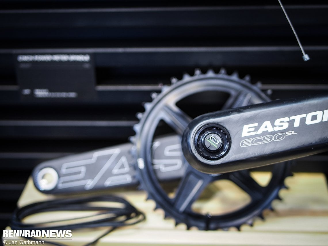 Easton EC 90 Kurbel mit Cinch Powermeter Achse