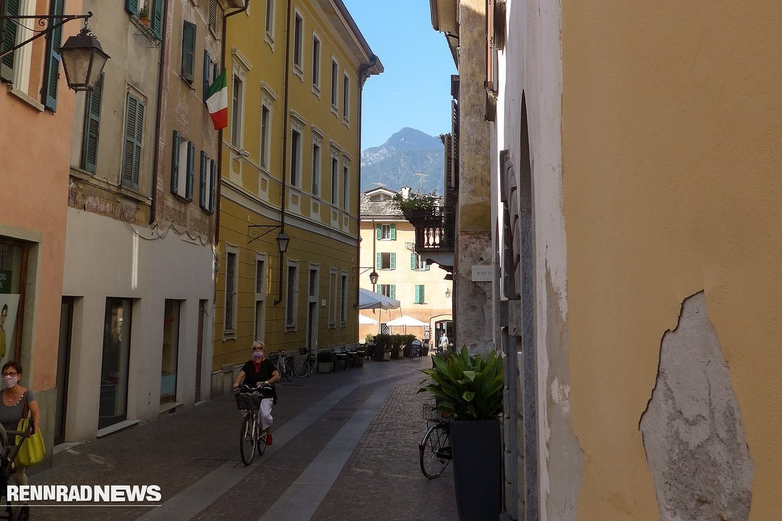 Chiavenna ist der malerische Ausgangspunkt...