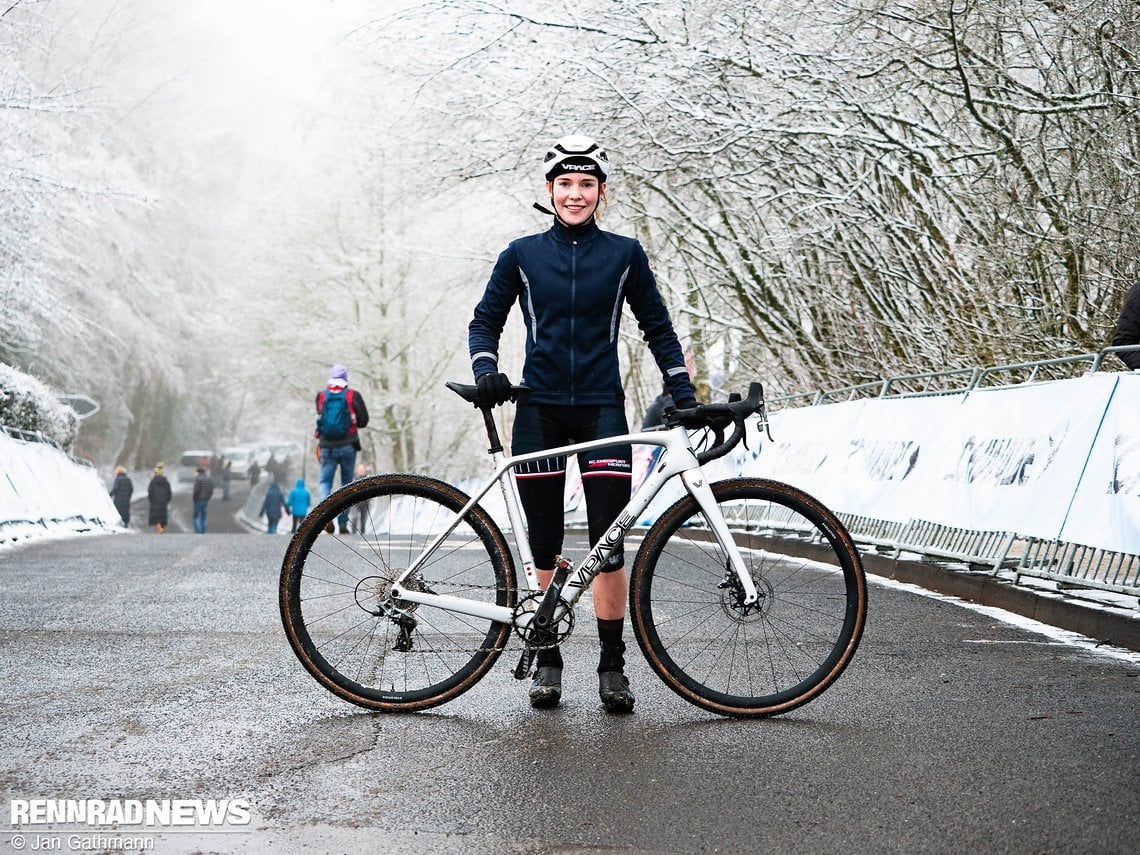 Ausnahme-Erscheinung unter den CX-Bikes der Deutschen Meisterschaft Cyclocross 2024