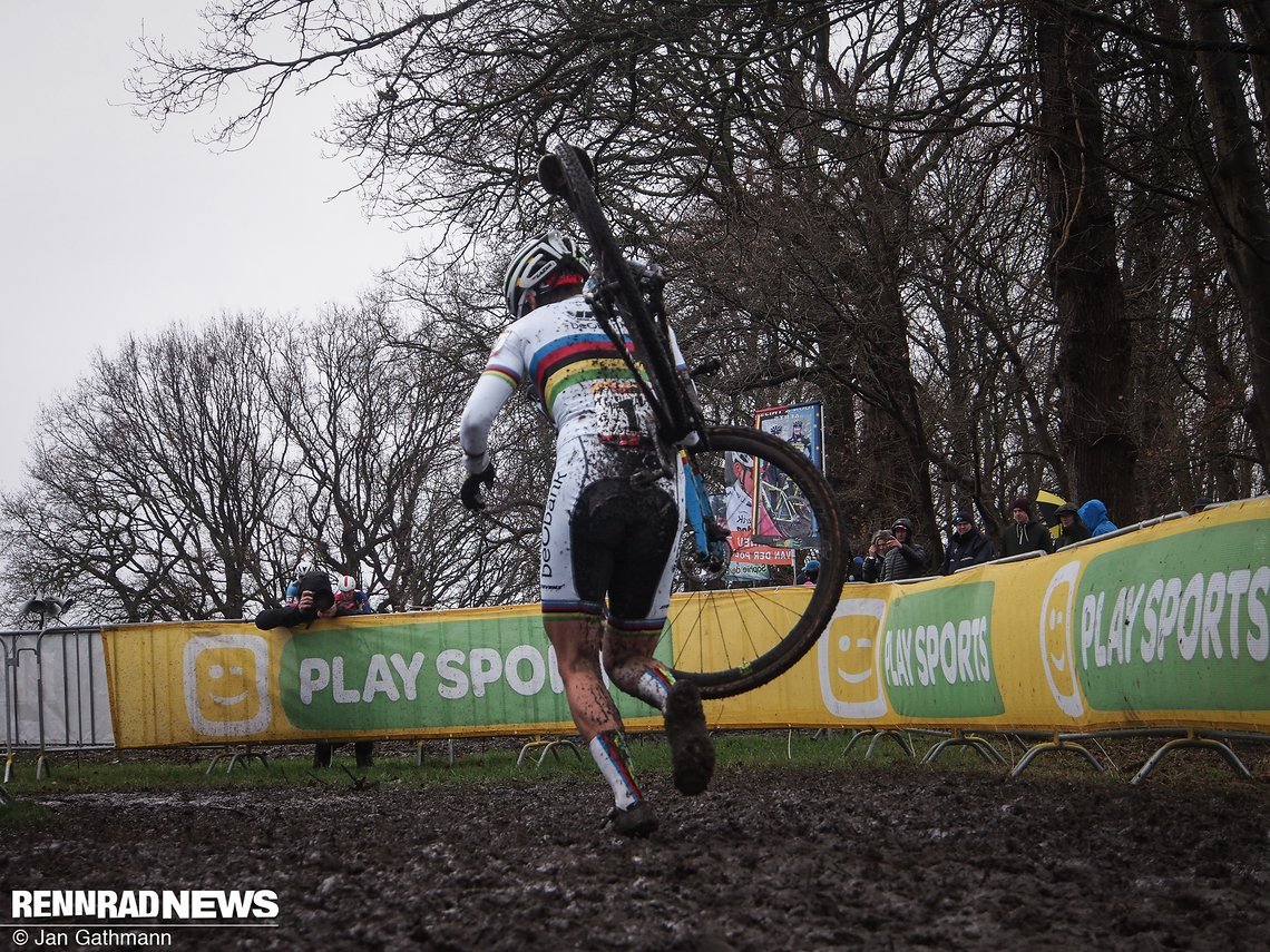 Die Weltmeisterin Sanne Cant