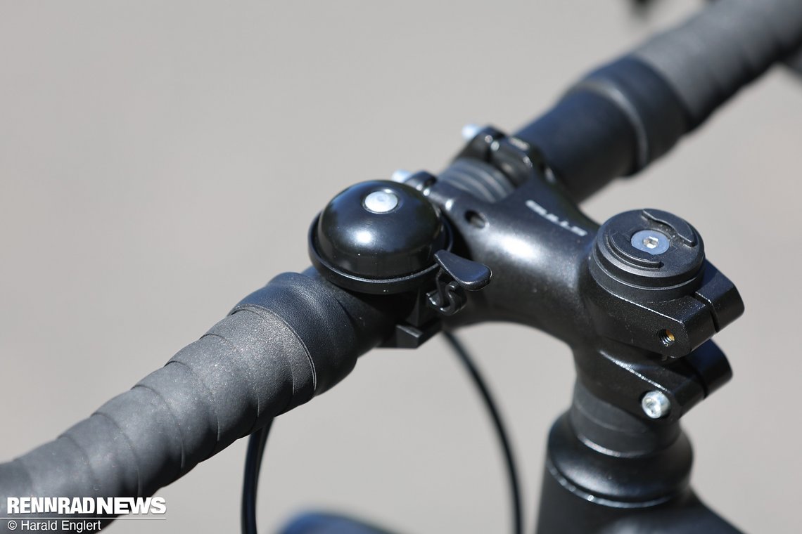 Eine Klingel ist natürlich auch an Bord