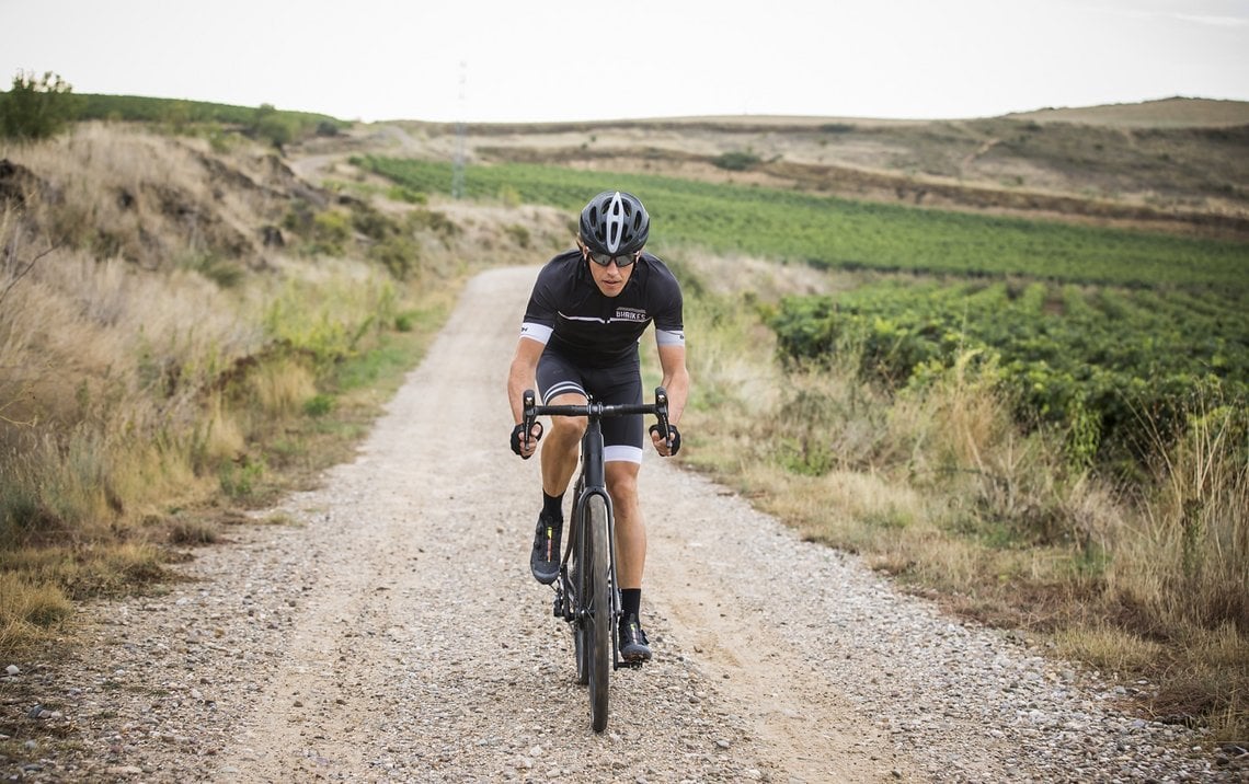 Das Gravelbike hat längere Kettenstreben...