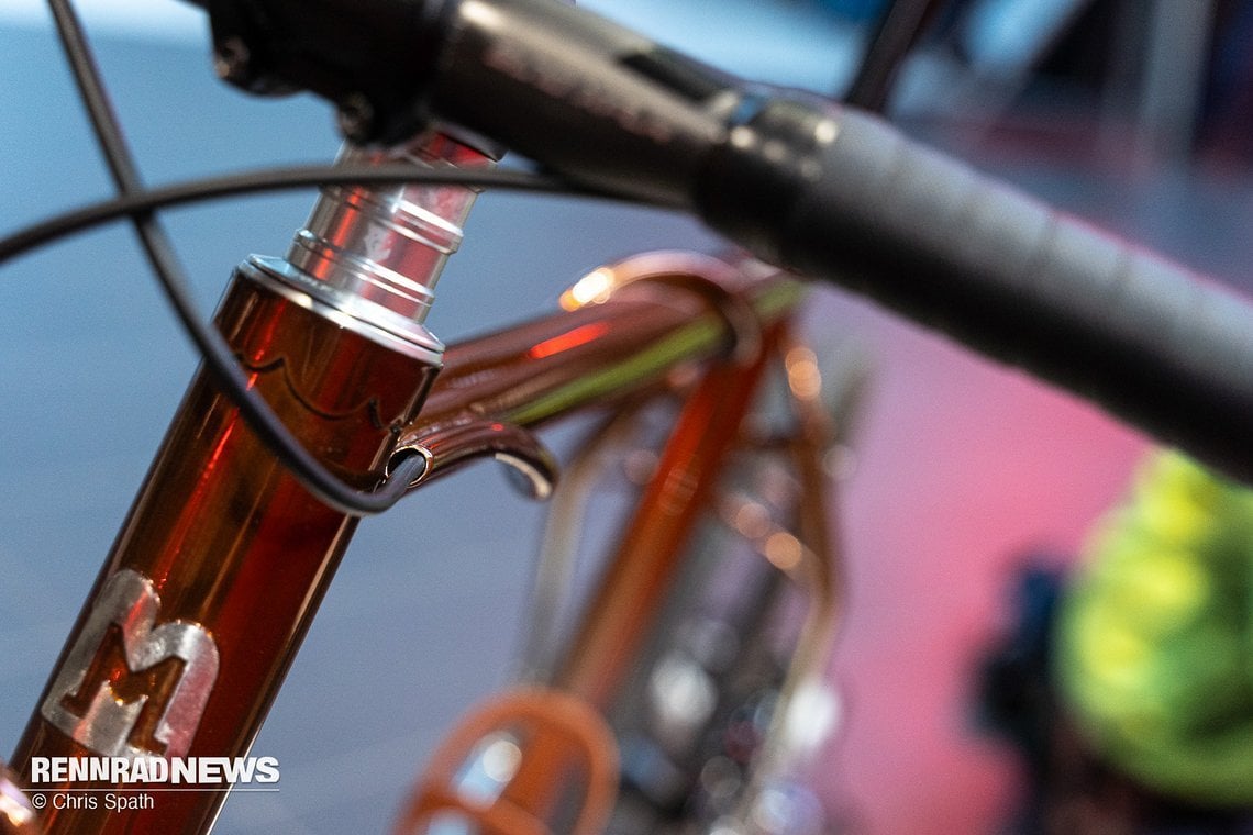 …hat seine Wurzeln wie auch andere auf der Bespoked in der Fahrradkurier-Szene.