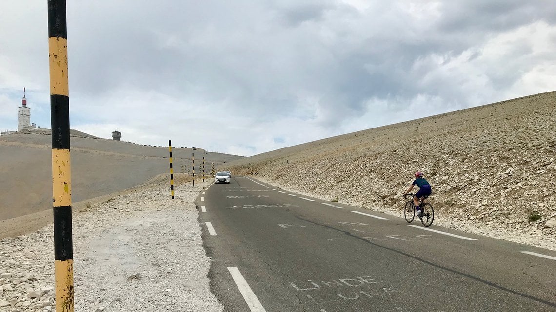 ...und am Mont Ventoux