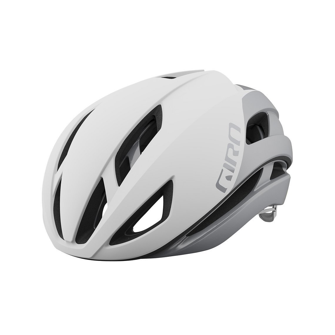 Der Giro Eclipse Spherical in der Farbe Matte White Silver Hero.