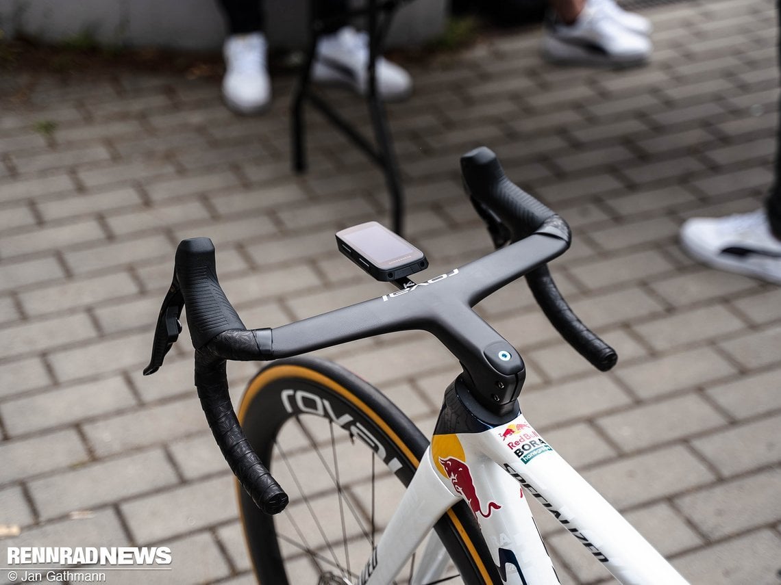 Das Roval Rapide Carbon-Cockpit kam zu S-Works Tarmac SL8 in die Serie.